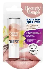Beauty Visage Бальзам для губ с оттенком бежевый перламутр, бальзам для губ, 3.6 г, 1 шт. фото