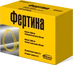 Фертина Инозит 1000 мг Фолиевая кислота 100 мкг, порошок растворимый, 3 г, 30 шт. фото 1