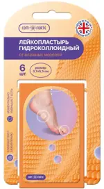 ComForte Пластырь гидроколлоидный, 3.7 см х 5.5 см, пластырь, 6 шт. фото