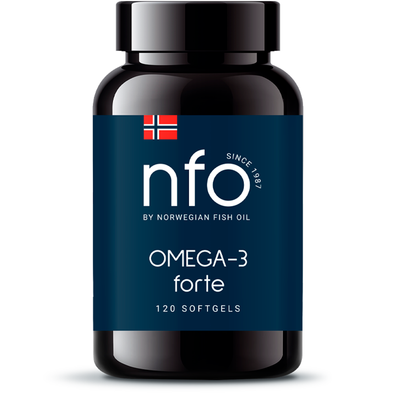 NFO Омега-3 Форте, 1000 мг, капсулы, 120 шт. фото