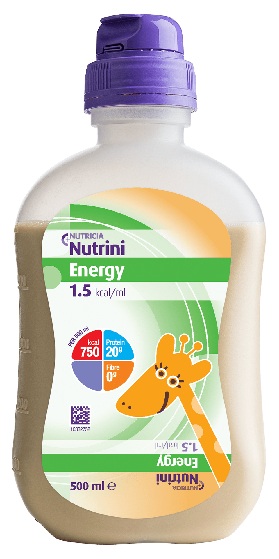 Нутрини энергия, смесь для энтерального питания, 500 мл, 1 шт, для детей с 1 года фото