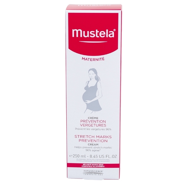 Mustela Maternity Крем для профилактики растяжек, крем для тела, 250 мл, 1 шт. фото