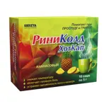 Риниколд ХотКап, порошок для приготовления раствора для приема внутрь, 5 г, 10 шт, ананас фото 3