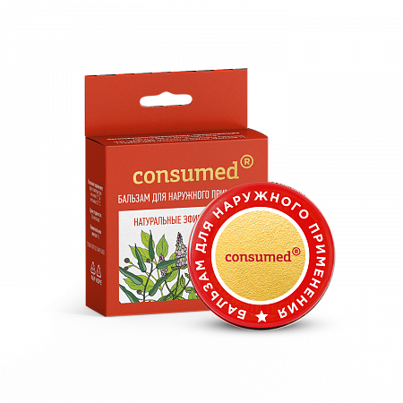 Консумед Бальзам с натуральными эфирными маслами, бальзам для наружного применения, 4 г, 1 шт. фото