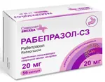 Рабепразол-СЗ, 20 мг, капсулы кишечнорастворимые, 56 шт. фото 