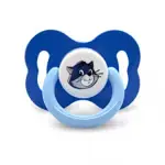 Мама Тама Соска-пустышка анатомическая силиконовая Матроскин, 1 шт, синего цвета, 6+ мес, арт. МТ/025 фото