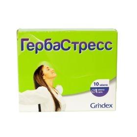 Гербастресс, 450 мг, таблетки, 10 шт. фото