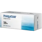 Грандапам, 50 мг, таблетки, 60 шт. фото