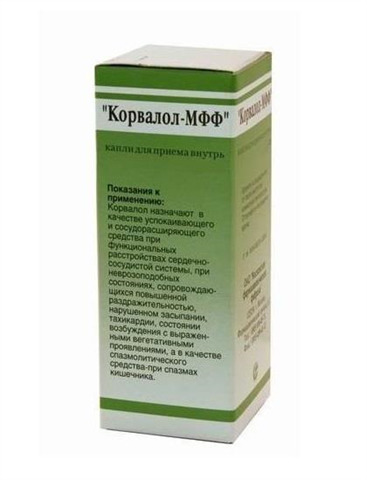 Корвалол-МФФ, капли для приема внутрь, 15 мл, 1 шт. фото