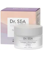 Dr. sea лифтинг крем коллагеновый ночной с комплексом mg relax, крем для лица, 50 мл, 1 шт. фото