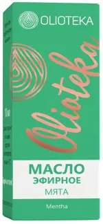 Olioteka Эфирное масло Мята, эфирное масло, 10 мл, 1 шт. фото