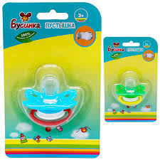 Бусинка Пустышка латексная симметричная с кольцом, 3+ мес, 1 шт, арт. 393 фото