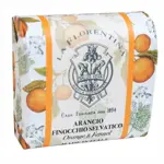 La Florentina мыло туалетное, мыло твердое, 106 г, 1 шт, апельсин + дикий фенхель фото