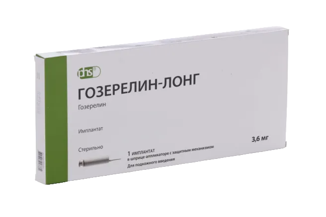 Гозерелин-лонг, 3.6 мг, имплантат, 1 шт. фото