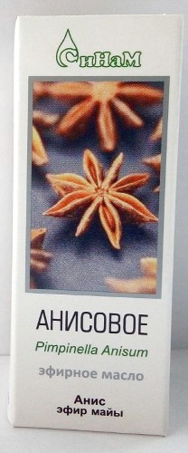 СиНаМ Масло эфирное Анис, масло эфирное, 10 мл, 1 шт. фото