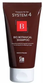 System 4 Био Ботанический шампунь, шампунь, 75 мл, 1 шт, для всех типов волос фото