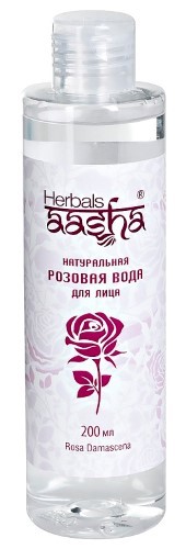 Aasha herbals вода розовая натуральная для лица, 200 мл, 1 шт. фото