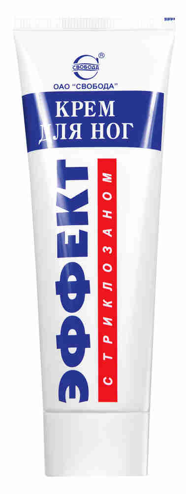 Эффект крем для ног с триклозаном, крем для ног, 82 г, 1 шт. фото