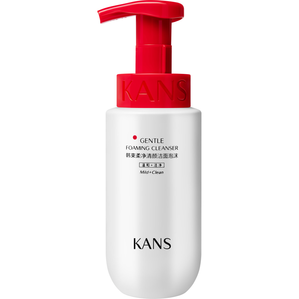 Kans пенка для лица нежная очищающая, пенка для лица, 200 мл, 1 шт. фото