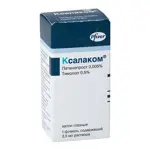 Ксалаком, капли глазные, 2.5 мл, 1 шт. фото 2
