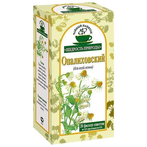 Щедрость природы Опалиховский фиточай, чай лекарственный, 2 г, 20 шт. фото