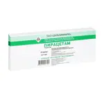 Пирацетам, 200 мг/мл, раствор для внутривенного и внутримышечного введения, 5 мл, 10 шт. фото