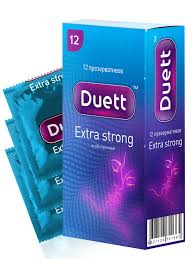 Презервативы Duett Extra Strong, 12 шт, Особо прочные фото