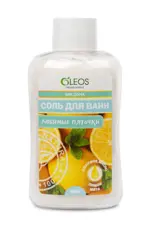 Oleos Морская соль для ванн Любимые пяточки, 400 г, соль для ванн, 1 шт, с эфирными маслами лимона и мяты фото