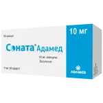 Соната Адамед, 10 мг, капсулы, 10 шт. фото