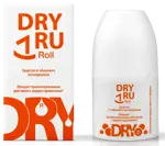 Dry Ru Roll средство от обильного потоотделения с пролонгированным действием, антиперспирант ролик, 50 мл, 1 шт. фото