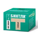 Бинтли Т, бинт липкий фиксирующий, 5 см х 2 м, 1 шт, телесного цвета, нетканая основа фото