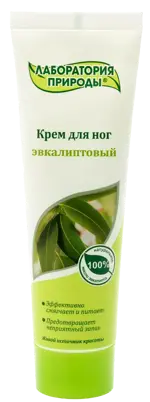 Лаборатория природы Эвкалиптовый, крем для ног, 100 мл, 1 шт. фото