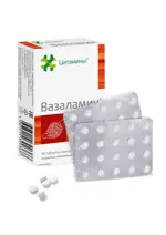 Вазаламин, 155 мг, таблетки, покрытые кишечнорастворимой оболочкой, 40 шт. фото 7