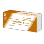 Темозолекс, 140 мг, капсулы, 5 шт. фото 