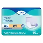 Tena Pants Normal Подгузники-трусы для взрослых, Extra Large XL (4), 15 шт, 120-160 см фото