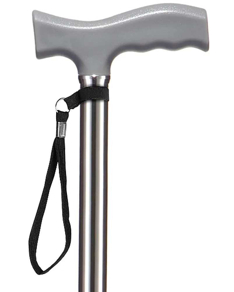 B.Well Трость опорная классическая серебро, 1 шт, арт. WR-411 фото