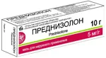 Преднизолон, 0.5%, мазь для наружного применения, 10 г, 1 шт. фото