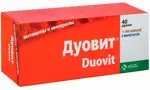 Дуовит, таблетки, покрытые оболочкой, 40 шт. фото 2
