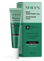 Молис гель точечный для проблемной кожи, гель, 15 мл, 1 шт. фото