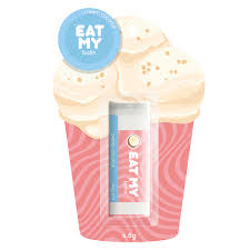 EAT MY Бальзам для губ, бальзам, 4.8 г, 1 шт, сливочный кокос фото
