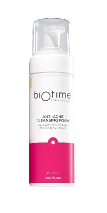 BioTime Пенка для умывания очищающая анти-акне, пенка для лица, 160 мл, 1 шт. фото