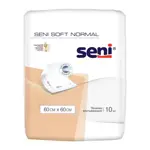 Seni Soft Normal Пеленки впитывающие, 60 см x 60 см, 10 шт, 3 капли фото