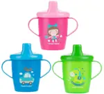 Canpol Поильник-непроливайка обучающий с ручками, 9+ мес, 250 мл, 1 шт, цвет в ассортименте, арт. 31/200 фото 3