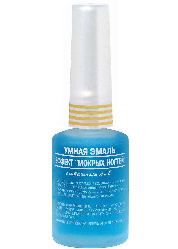 Frenchi Умная эмаль эффект мокрых ногтей, 11 мл, 1 шт. фото