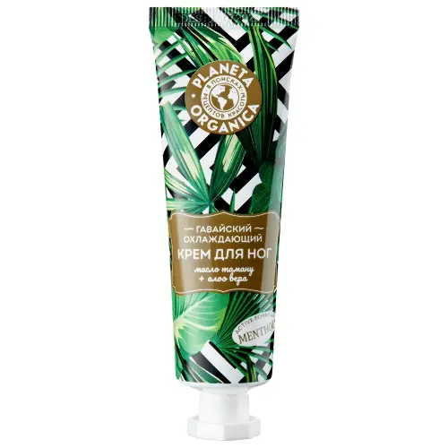 Planeta Organica гавайский охлаждающий крем для ног, крем, 50 мл, 1 шт. фото