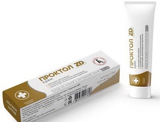 Проктол ZD, крем, 50 мл, 1 шт. фото