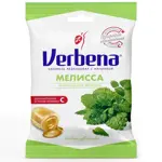 Verbena карамель леденцовая с начинкой, леденцы, 60 г, 1 шт, мелисса фото 