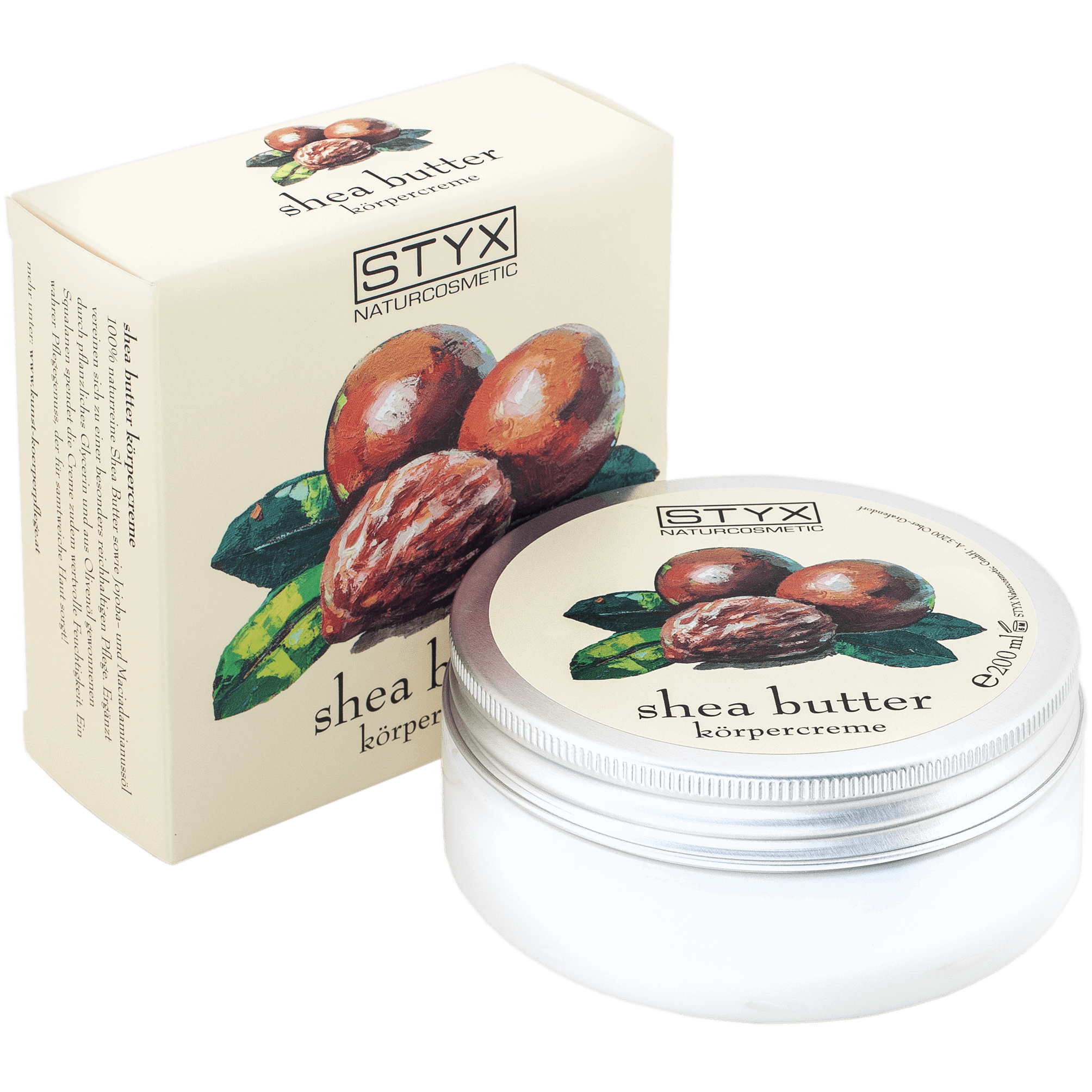 STYX Крем для тела Масло Ши, крем для тела, 200 мл, 1 шт. фото