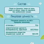 Фрутоняня детское пюре, пюре, 90 г, 1 шт, фруктовый салатик, без сахара фото 4