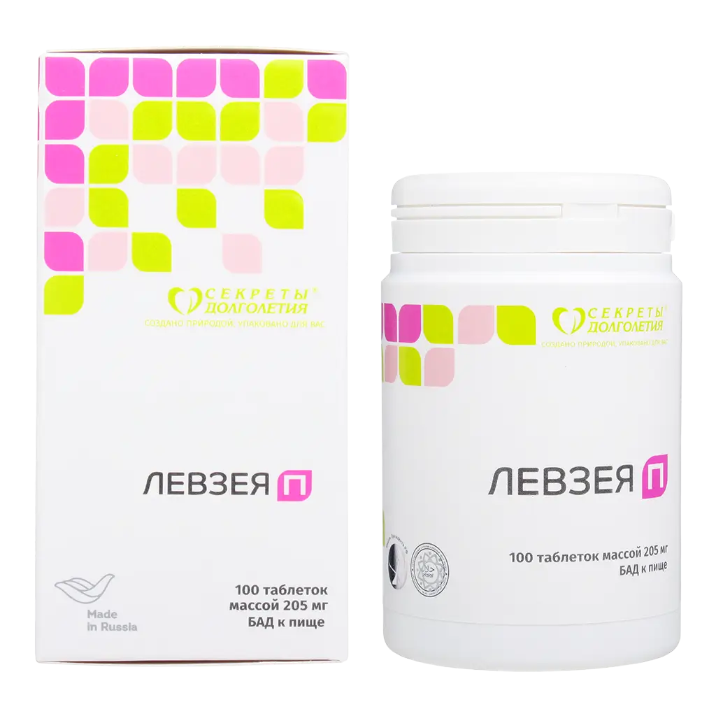 Левзея П, таблетки, 100 шт. фото